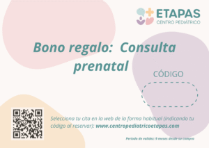 Bono regalo CONSULTA PRENATAL