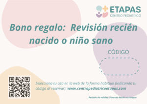 Bono regalo CONSULTA REVISIÓN RN_NIÑO SANO